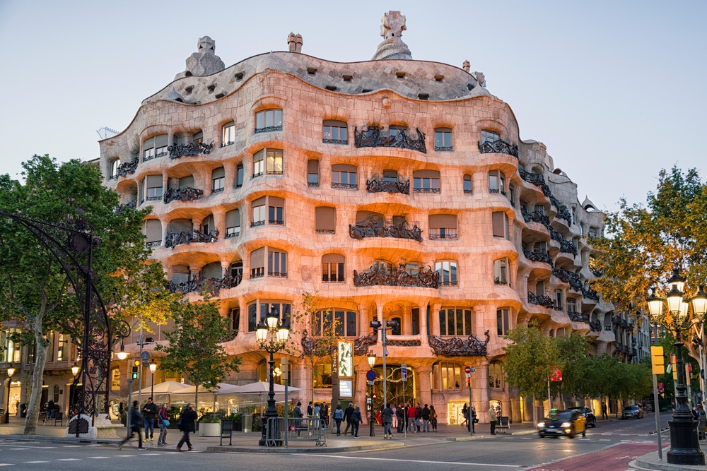casa mila in spain