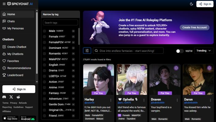 spicychat uncensored image generator