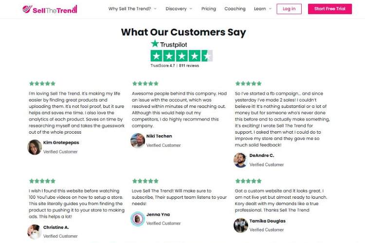 Sell The Trend Walkthrough Story