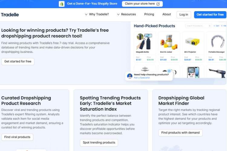 Tradelle My test drive