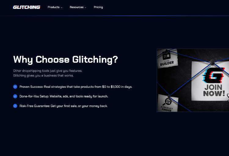 glitching ai why use it