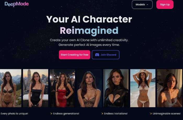 Deepmode Image generator