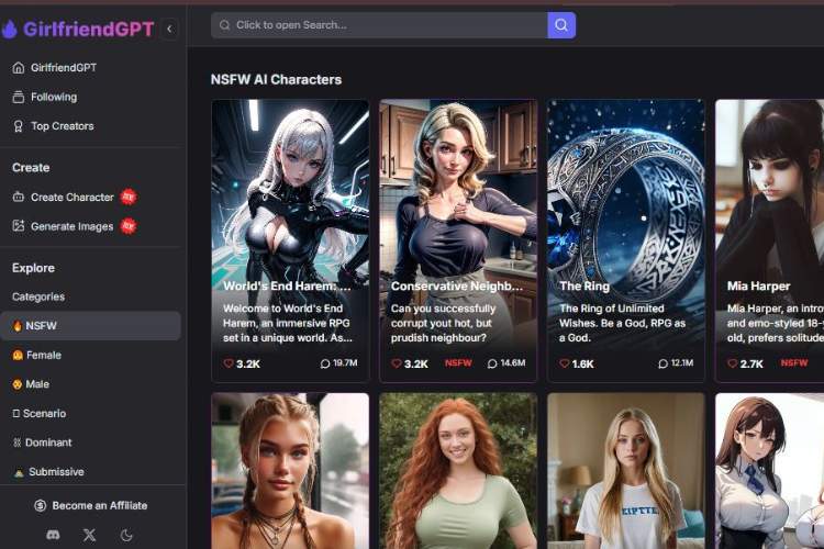 GPT Girlfriend NSFW Chat