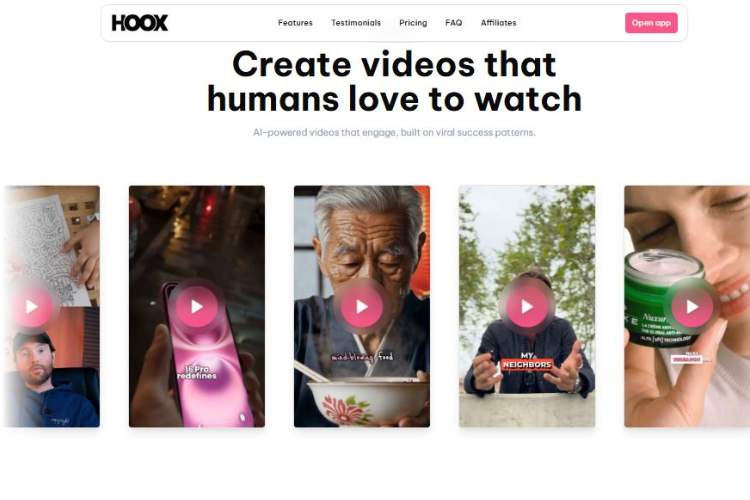 Hoox - The Interface Not Ugly, But Not Always Obvious