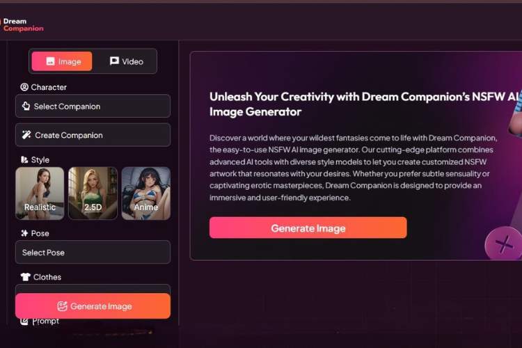 Mydreamcompanion Image generator