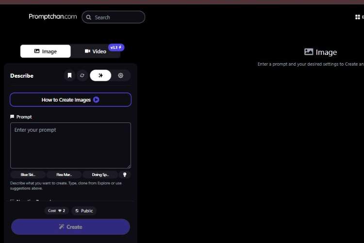 Promptchan Image Generator