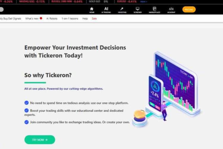 Tickeron Emotional Diary