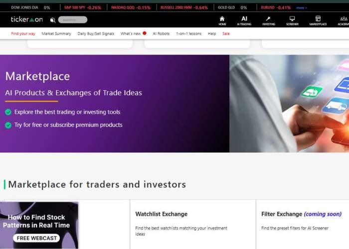 Tickeron My Hands-On