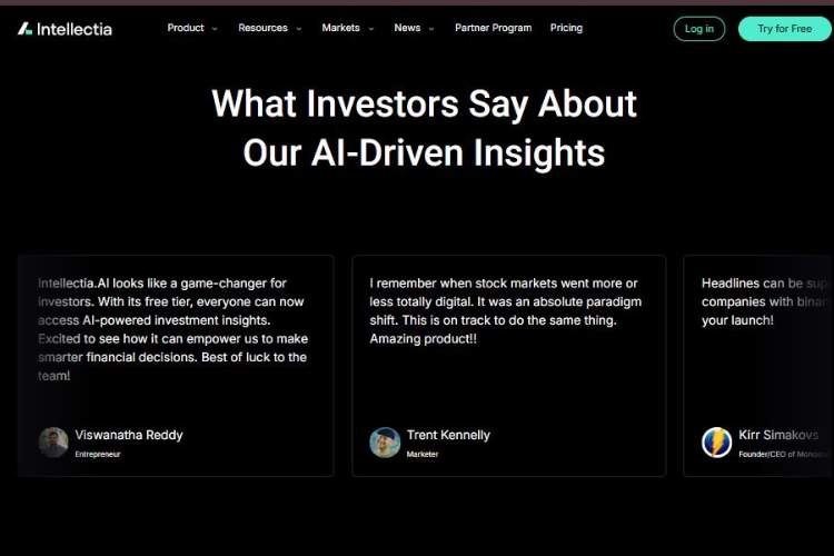 Who Should Use Intellectia