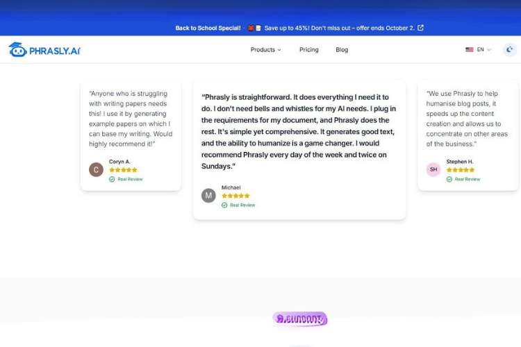 Phrasly - My Final Ratings