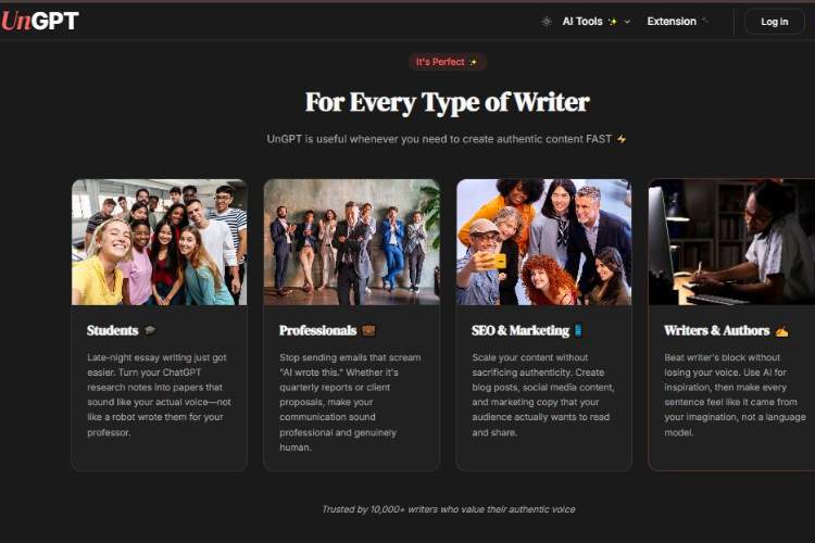 UnGPT - Where UnGPT Shines