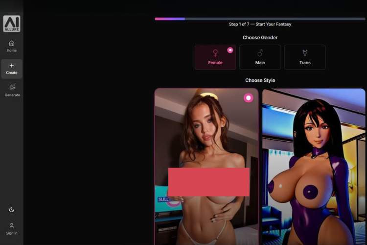 aiallure image maker