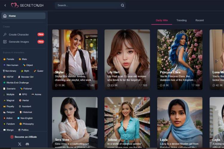 secretcrush ai nsfw image generator