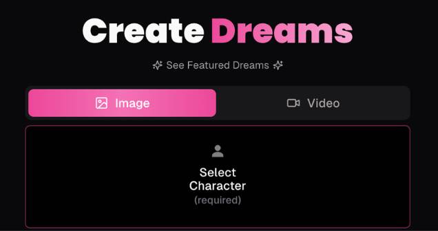 step1 - select character