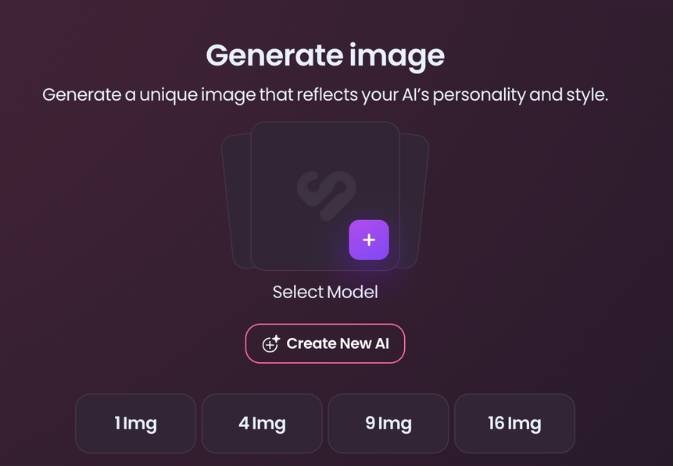 step1 - select or create model