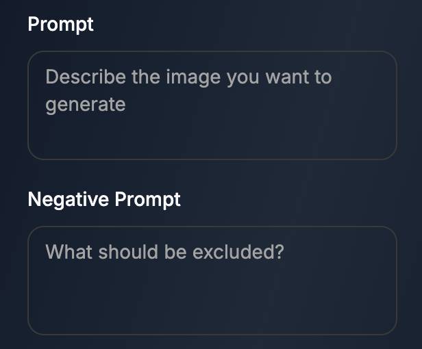 step2 - add prompt and negative prompt