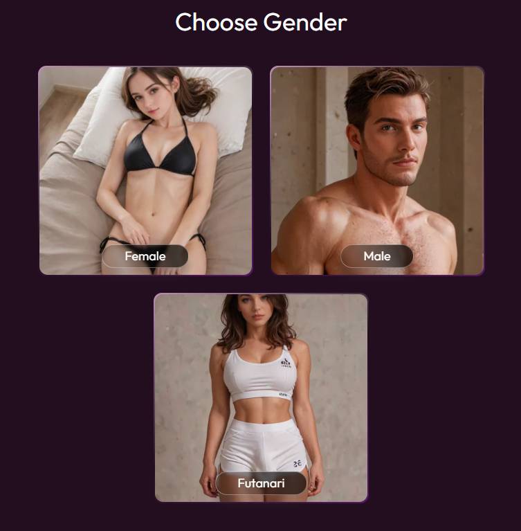 step2- choose gender