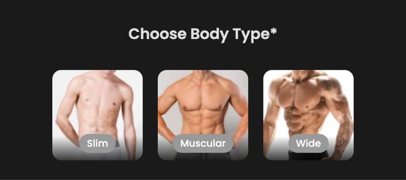 step4 - choose body type