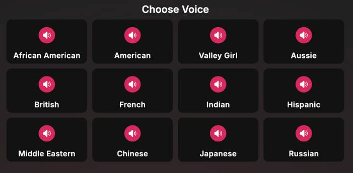 step6 - choose voice