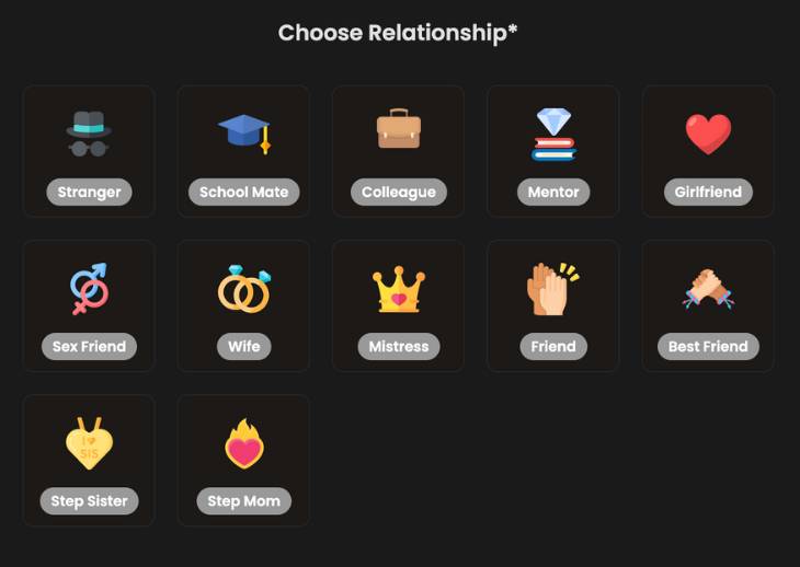 step7 - choose relationship