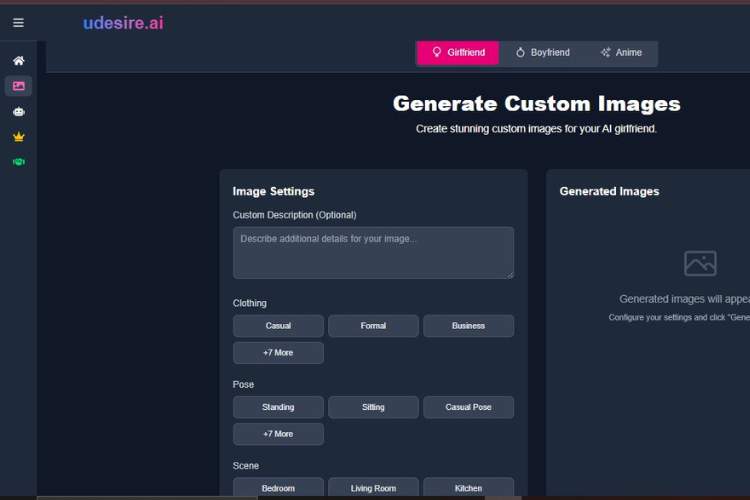 udesire ai nsfw image generator