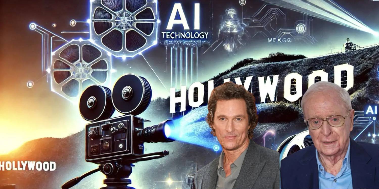 hollywood voices go virtual mcconaughey and caine step into the ai spotlight