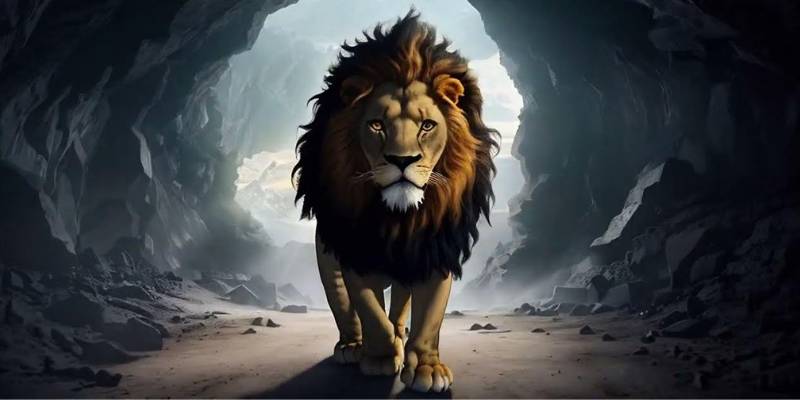 when the jungle roared online how an ai lion fooled a village