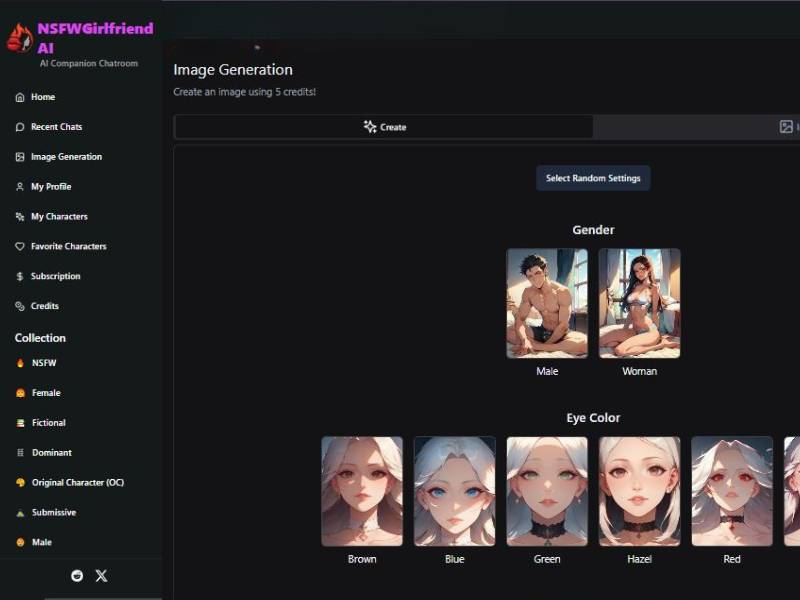 NSFWGirlfriend AI Image Generator-How it works