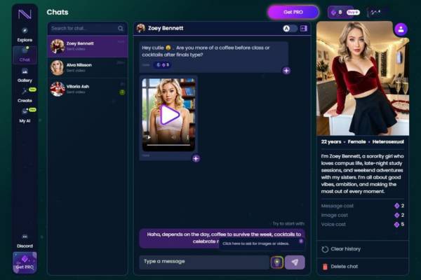 Infatuated AI Chatbot