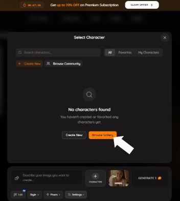 Step 2 View the Gallery (if you selected it)