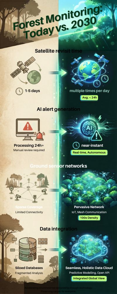 Infographic Forest Monitoring Progress